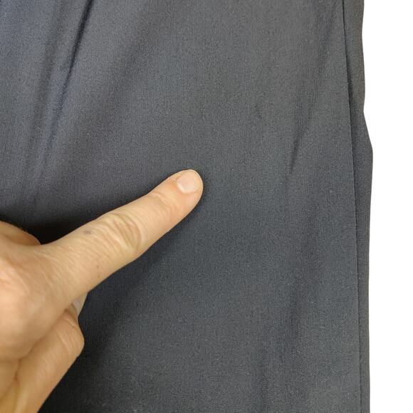 Hugo Boss Virgin Wool Blend Passolini Movie Navy Suit Dress Pants 40R Trousers - Picture 15 of 16